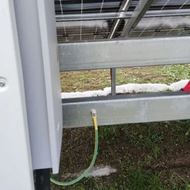 10 MW Photovoltaic Park, Brasov, Romania 16 Montaj panouri fotovoltaice la sol, Brasov, Romania