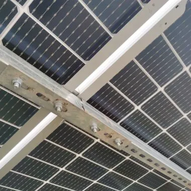 10 MW Photovoltaic Park, Brasov, Romania 5 Montaj panouri fotovoltaice la sol, Brasov, Romania