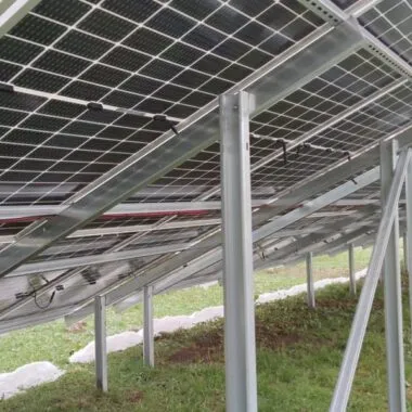 10 MW Photovoltaic Park, Brasov, Romania 10 Montaj panouri fotovoltaice la sol, Brasov, Romania